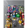 Image 2 : Large Lot of Vintage Toys, M&M, Pez, Disney etc