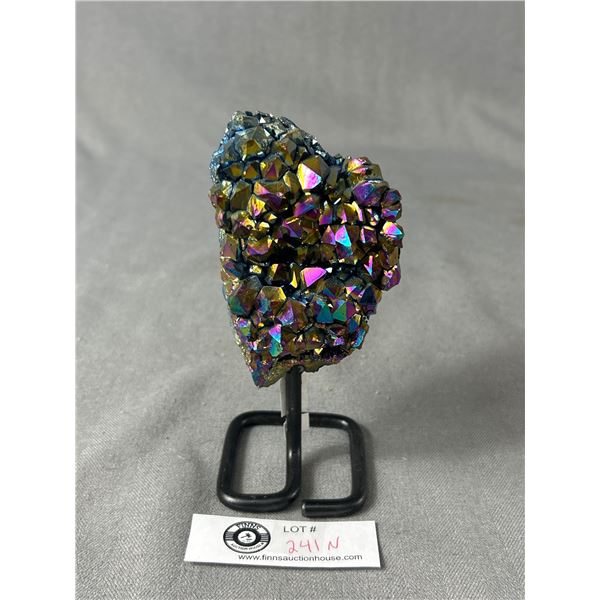 5.3 Inch Amethyst Titanium Aura Retail $480.00