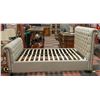 Image 2 : DOLCE TUFTED QUEEN BED FRAME WITH HEAD/FOOTBOARD