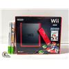 Image 1 : NINTENDO WII MINI MODEL RVL-201-W/ MARIO CART &