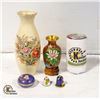 Image 1 : VINTAGE ASIAN CLOISONNE LOT ASSORTED