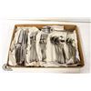 Image 1 : STAINLESS STEEL CUTLERY- H & H BRAND- 43 PIECES