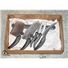 Image 1 : STAINLESS STEEL KNIFE SET W/MAGNETIC WALL MOUNT