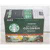 Image 1 : 24 NEW STARBUCKS COLOMBIA MEDIUM ROAST COFFEE PODS