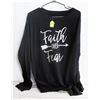 Image 1 : FAITH OVER FEAR TSHIRT WOMENS XL NEW