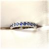 Image 1 : EC679-135 SILVER SAPPHIRE RING