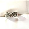 Image 1 : EC679-131 SILVER MARCASITE RING