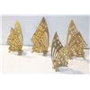 Image 1 : 4 BRASS BUTTERFLIES