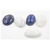Image 1 : #61-NATURAL LAPIS LAZULI & MOONSTONES  103.15 CT