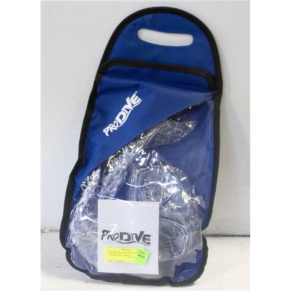 PRODIVE PREMIUM DRY TOP SNORKEL SET IMPACT