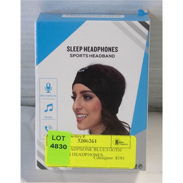 SLEEP HEADPHONE BLUETOOTH SLEEPING HEADPHONES