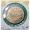 Image 1 : 15)  CANADIAN 1943 50 CENT COIN, 80% SILVER.