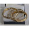 Image 1 : 3 LADIES ESTATE GOLDEN BANGLES IN BOX