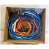 Image 1 : BOX OF EXTENSION CORDS