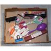Image 1 : LARGE FLAT OF NEW COOKING UTENSILS