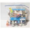 Image 1 : BAG OF ACRYLIC CRAFT PAINT