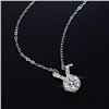 Image 3 : 1 CT GRA CERTIFIED MOISSANITE 925 SILVER NECKLACE