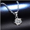 Image 2 : 1 CT GRA CERTIFIED MOISSANITE 925 SILVER NECKLACE