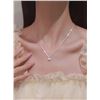 Image 2 : 1 CT GRA CERTIFIED MOISSANITE 925 SILVER NECKLACE