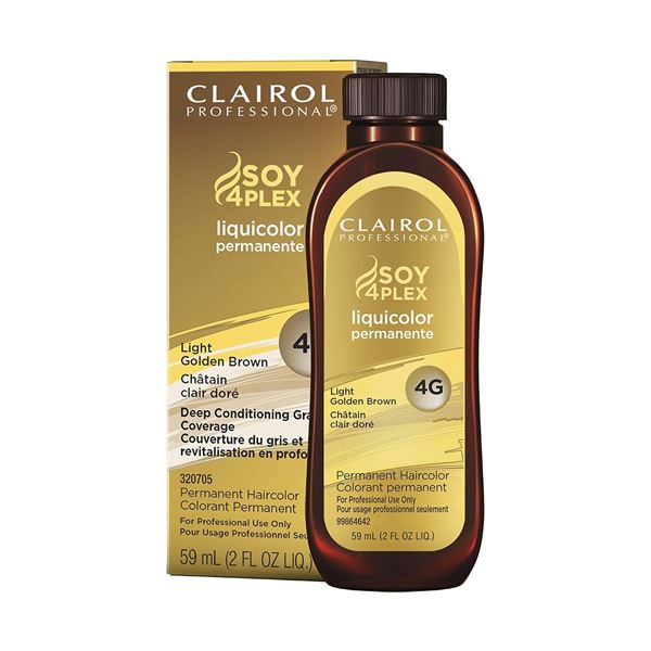 NEW CLAIROL PROFESSIONAL SOY4PLEX LIQUICOLOR 4G