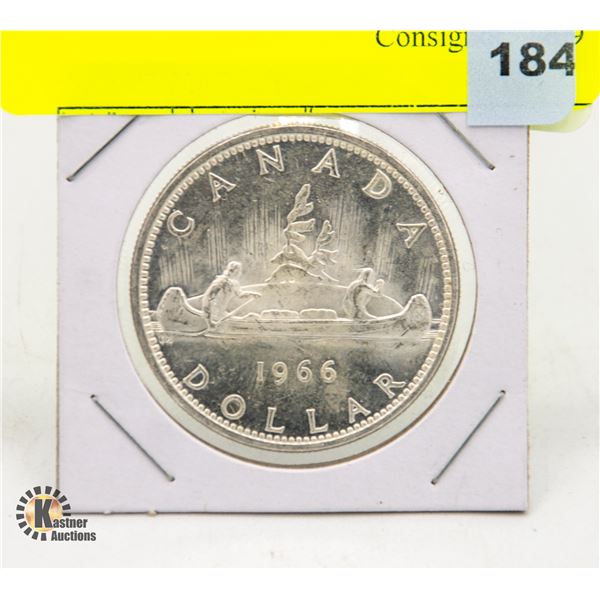 1966 CANADIAN SILVER DOLLAR
