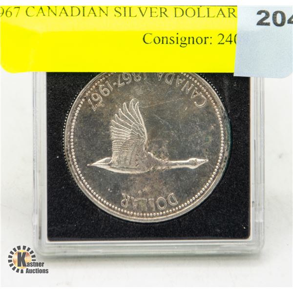 1967 CANADIAN SILVER DOLLAR