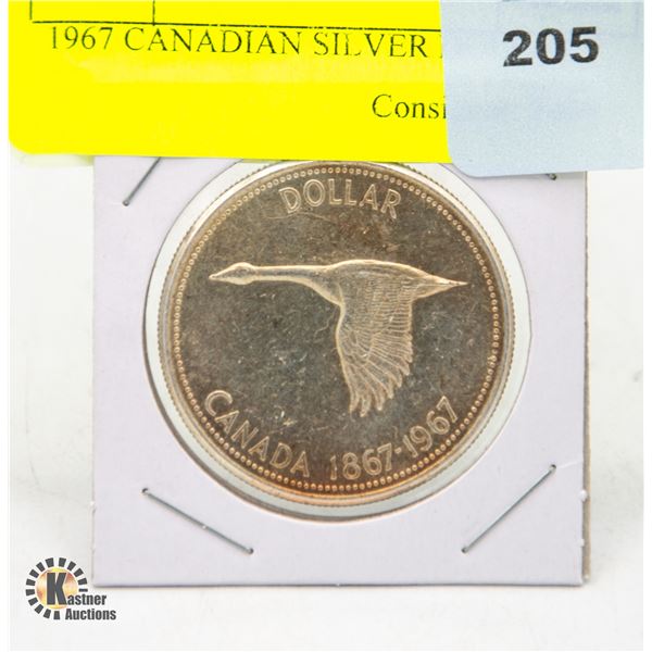 1967 CANADIAN SILVER DOLLAR