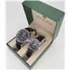Image 2 : NEW REPLICA ROLEX COUPLES QUARTZ WATCH SET