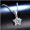 Image 3 : 1 CT GRA CERTIFIED MOISSANITE 925 SILVER NECKLACE