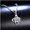 Image 3 : 1 CT GRA CERTIFIED MOISSANITE 925 SILVER NECKLACE