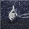 Image 3 : 1 CT GRA CERTIFIED MOISSANITE 925 SILVER NECKLACE
