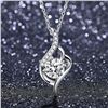 Image 4 : 1 CT GRA CERTIFIED MOISSANITE 925 SILVER NECKLACE