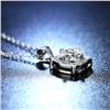 Image 3 : 1 CT GRA CERTIFIED MOISSANITE 925 SILVER NECKLACE