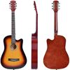 NEW ROSEFINCH SUNBURST ACOUSTIC GUITAR