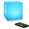 Image 1 : NEW COLOR CHANGING LED CUBE LIGHT WITH CHARGING