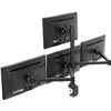 Image 1 : BRAND NEW VIVO QUAD-MONITOR DESK MOUNT STAND-V104A