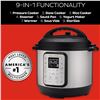 Image 3 : NEW UNPACKED 9IN1 INSTA POT DUO + 6QT MULTICOOKER