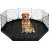 Image 1 : NEW PJYUCIEN DOG PLAYPEN 8 PANELS FOR MEDIUM/LARGE