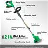 Image 2 : NEW 3-1 BATTERY POWERED WEED WACKER - INCLUDES