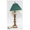 Image 1 : VINTAGE CHERUB BRASS TONE LAMP