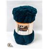 Image 1 : NEW 50" X 60" JACQUARD PLUSH THROW