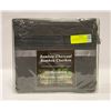 NEW BAMBOO CHARCOAL DOUBLE 4PC SHEET SET