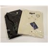 Image 1 : NEW MEN'S SHIRTS 1BLACK/1NATURAL SIZE 2XL