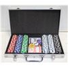Image 1 : NEW 300 POKER CHIPS NEW CARDS, 5 DICE,