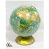 Image 1 : VINTAGE 12" GLOBE W/ RAISED MOUNTAINS