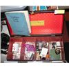 Image 1 : 1943 WATKINS VINTAGE COOKBOOKS & LARGE BOX OF