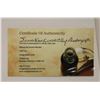 Image 2 : AUTOGRAPHED CARD BY JENNIFER CONNELLY - CERTIFIED