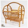 Image 1 : BAMBOO MAGAZINE RACK