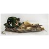 Image 1 : GERMAN LEATHER LEDERHOSEN HAT W/ CHARMS & CANE