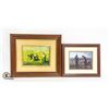 Image 2 : FOUR FRAMED FARM SCENES